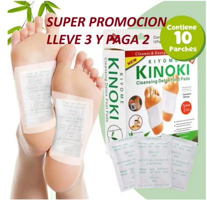 👉 FootRelax™ – Adiós a los pies cansados-Promo-120 parches-KINOKI
