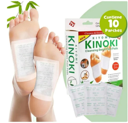 PACK DE 10 PARCHES KINOKI DESINTOXICANTE