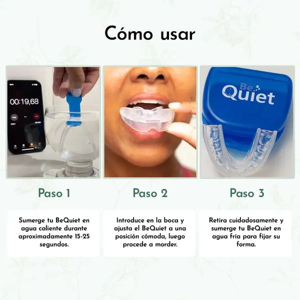 PLACA ANTI BRUXISMO APNEA Y RONQUIDO