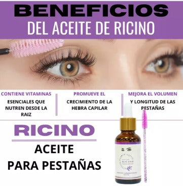 ACEITE DE RECINO EXTRACTO NATURAL